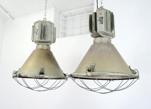 Mesko - Lampe à suspendre (2) - Acier, Antiek en Kunst, Antiek | Wandborden en Tegels