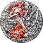 Kameroen. 2000 Francs 2023 The Dragonology Flaming Wyvern -, Postzegels en Munten