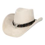 Beige Cowboy Hoed Luxe, Nieuw, Verzenden