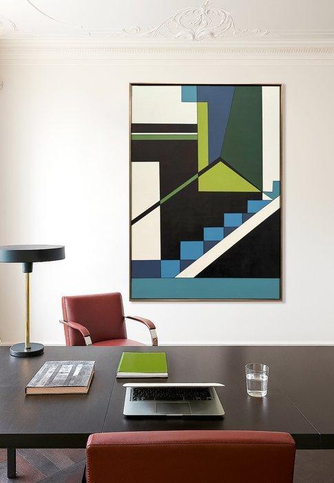 Alejandro Gonzalez - Arquitecturas del Ascenso 5 - XL - (NO, Antiek en Kunst, Kunst | Schilderijen | Modern