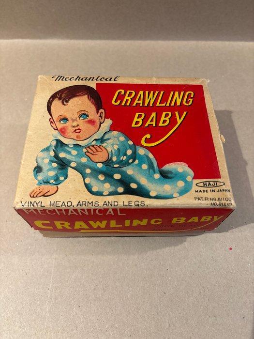 Haji Japan - Blikken speelgoed - Mechanical Crawling Baby,, Antiek en Kunst, Antiek | Speelgoed