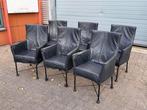 Montis - Stoel (6) - 5 x Charly en 1 x Chaplin (zwart) -