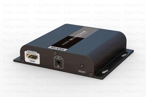 4K HDMI extender over LAN + IR - Huismerk, Doe-het-zelf en Bouw, Elektriciteit en Kabels, Ophalen of Verzenden