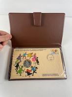 Tintin - Enveloppe Timbre-médaille commémorative 50ème