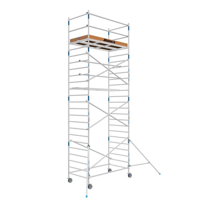 ALX rolsteiger 135 x 8.2m werkhoogte, Doe-het-zelf en Bouw, Steigers, Rolsteiger of Kamersteiger, Nieuw, 5 meter of hoger, Verzenden