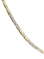 Collier - 18 carats Or jaune, Or blanc