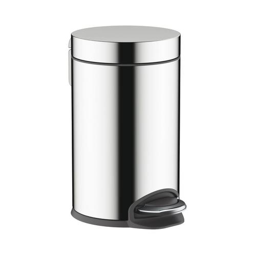 Pedaalemmer AddStoris HansGrohe 3 Liter Chroom, Doe-het-zelf en Bouw, Sanitair, Bad, Nieuw, Chroom, Ophalen of Verzenden