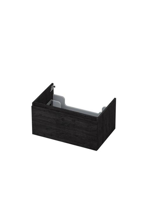 Onderkast INK 1 lade greeploos met houten keerlijst 70 cm x, Doe-het-zelf en Bouw, Sanitair, Bad, Nieuw, Ophalen of Verzenden