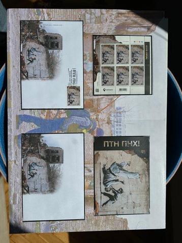 Ukraine - Ensemble de collection Banksy Ukraine, Gestempeld