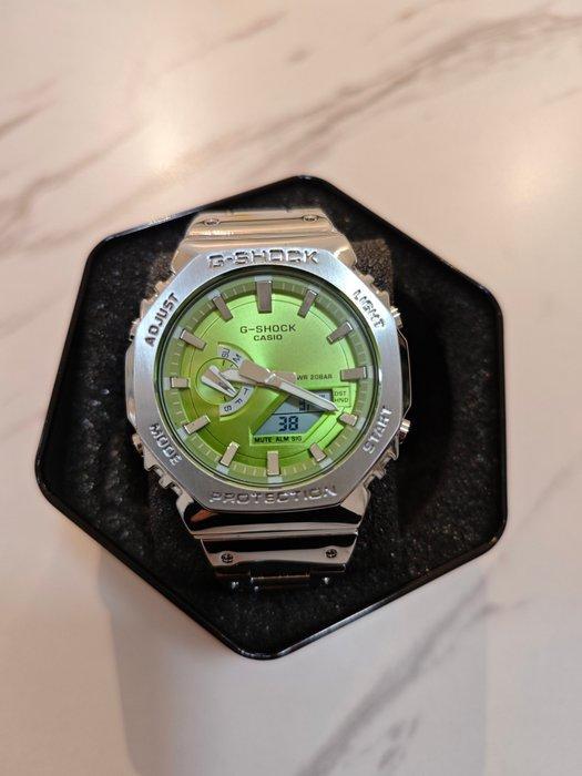 Casio - G-Steel Stainless Steel Mens Watch - Zonder, Handtassen en Accessoires, Horloges | Heren