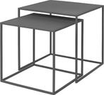 Blomus Fera Bijzettafel Steel Grey, Huis en Inrichting, Verzenden, Zo goed als nieuw