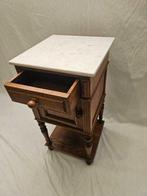 Kast - Art Deco Kastje met Marmeren Top - Hout, Marmer, Huis en Inrichting, Nieuw