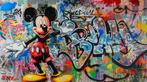 Dine Chanima (XX-XXI) - (XXL) Giant Mickey In Graffiti, Antiek en Kunst