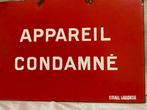 Email Laborde - No Reserve Price - Emaille plaat - Verboden