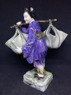Dressel, Kister & Cie, Passau - Figurine, femme japonaise, Antiquités & Art