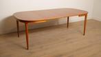 Vintage eettafel | uitschuifbaar | teak | 114 cm - 214 cm, Huis en Inrichting, Tafels | Eettafels, Ophalen of Verzenden, Nieuw