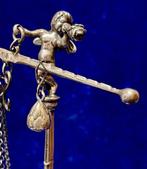 Beeldje - Silver Apothecary Pharmacy Balance Scale - .800, Antiek en Kunst