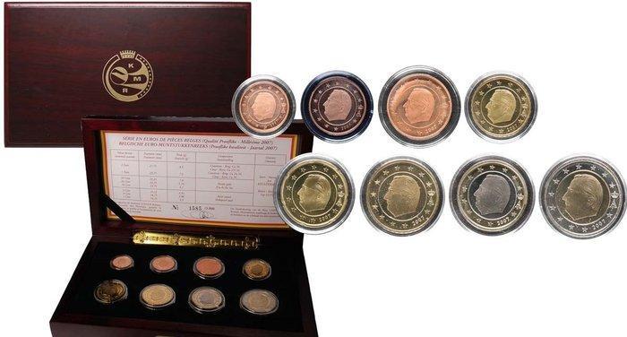 België. Proof Set 2005/2007 (2 sets) (Zonder Minimumprijs), Postzegels en Munten, Munten | Europa | Euromunten