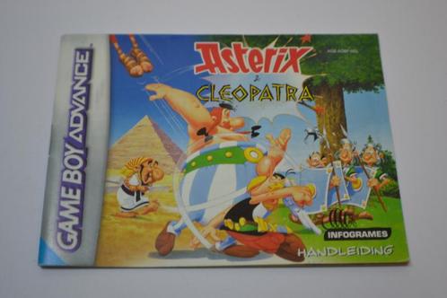 Asterix & Cleopatra (GBA HOL MANUAL), Consoles de jeu & Jeux vidéo, Consoles de jeu | Nintendo Consoles | Accessoires