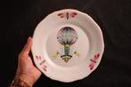 Saint-Clément faience - Met luchtballon - Assiette -, Antiek en Kunst