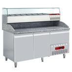 Diamond pizzawerkbank met opzetkoelvitrine, Elektronische apparatuur, Ophalen of Verzenden, Nieuw