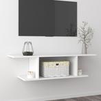 vidaXL Tv-wandmeubel 103x30x26,5 cm wit, Huis en Inrichting, Kasten |Televisiemeubels, Verzenden, Nieuw