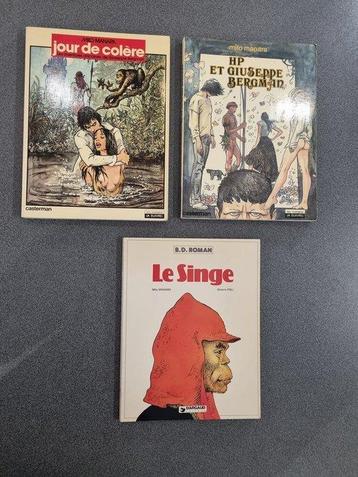 Giuseppe Bergman T1 + T2 + Le Singe - 3x B - 3 Albums - EO -, Livres