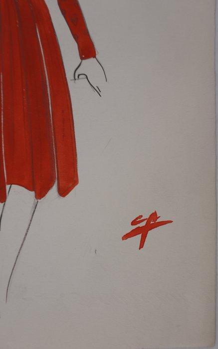 Pierre Cardin (1922), Attribué à - La Parisienne: Robe chic, Antiek en Kunst, Antiek | Overige Antiek