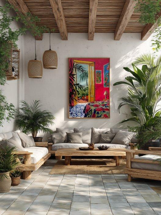 E. García - HERMOSA HABITACIÓN XL (NO RESERVE), Antiek en Kunst, Kunst | Schilderijen | Modern