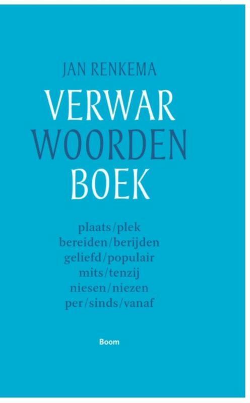 Verwarwoordenboek 9789089534040 Jan Renkema, Boeken, Overige Boeken, Zo goed als nieuw, Verzenden