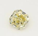 Diamant - 0.62 ct - Radiant - Fancy Yellow - VS2
