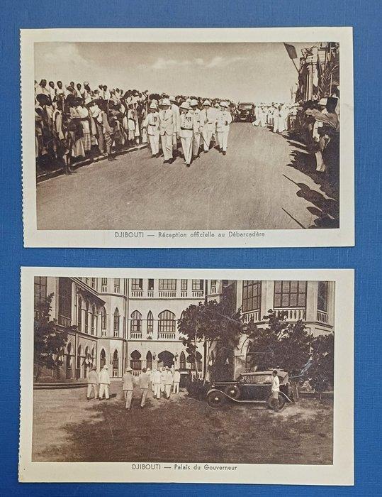 Afrika - Djibouti & Egypte, scènes, landschappen, monumenten, Verzamelen, Postkaarten | Buitenland