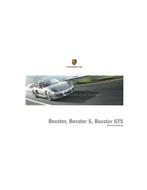 2015 PORSCHE BOXSTER S & GTS INSTRUCTIEBOEKJE DUITS