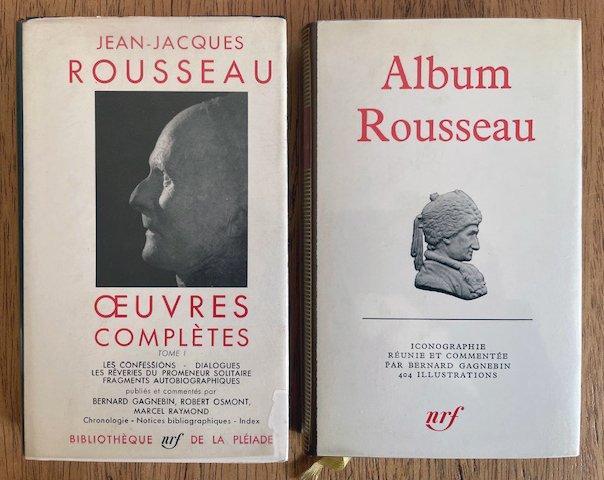 Jean-Jacques Rousseau - Oeuvres complètes; Album Rousseau -, Antiek en Kunst, Antiek | Boeken en Manuscripten