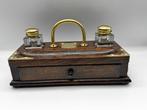 Art déco Boîte aux lettres (6) - Antique Desktop Inkwell /