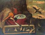 Scuola italiana (XVIII) - Soggetto di genere con strumenti, Antiek en Kunst, Kunst | Schilderijen | Klassiek