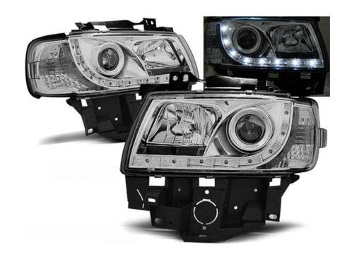 Koplamp units Daylight Chrome geschikt voor VW T4, Auto-onderdelen, Verlichting, Nieuw, Volkswagen, Verzenden