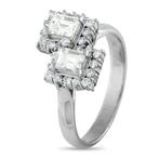 Ring Platina 1,74ct diamanten ring, Platina - 1.74ct. tw., Nieuw