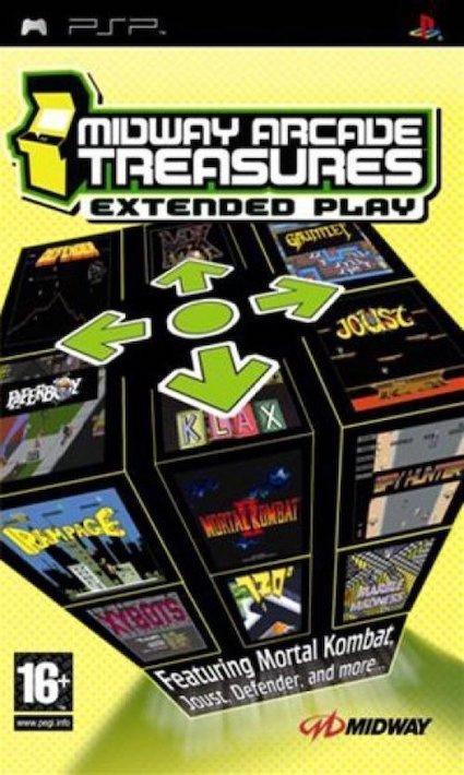Midway Arcade Treasures Extended Play (PSP Games), Games en Spelcomputers, Games | Sony PlayStation Portable, Zo goed als nieuw