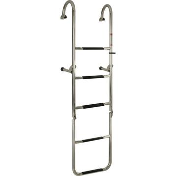Opvouwbare Zwemtrap Rvs 5 Treden 140x35cm, Ophalen of Verzenden