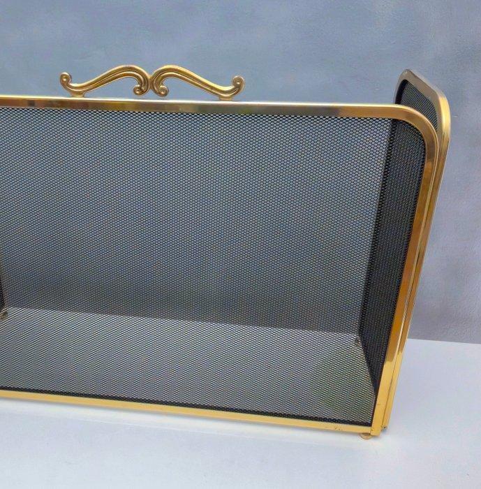 Openhaard accessoire - Drieluik Haardscherm - 48 cm -, Antiek en Kunst, Curiosa en Brocante