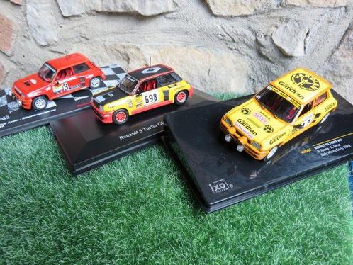IXO 1:43 - Model sportwagen (5) - 3 Renault 5 Turbo WRC de, Hobby en Vrije tijd, Modelauto's | 1:5 tot 1:12