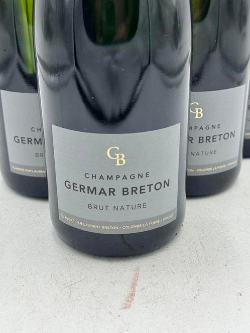 Germar Breton - Champagne Brut Nature - 6 Flessen (0.75, Verzamelen, Wijnen