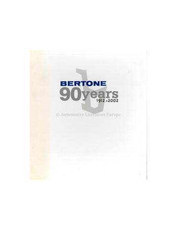 BERTONE: 90 YEARS 1912-2002 - LUCIANO GREGGIO - BOEK, Ophalen of Verzenden