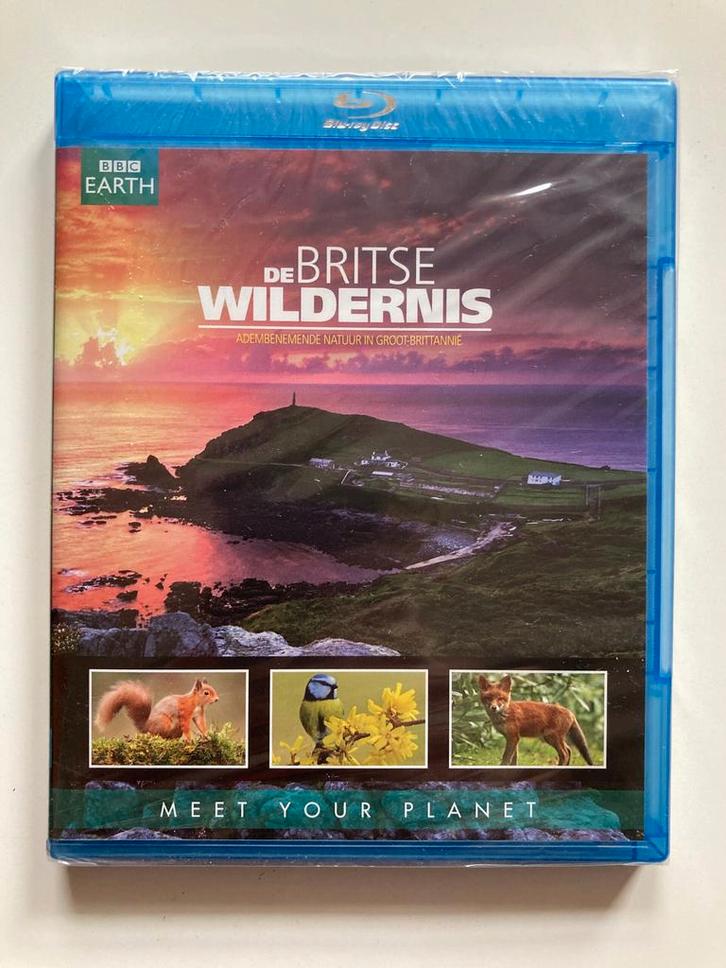 BBC EARTH DE BRITSE WILDERNIS (IN SEAL) (BLURAY), Cd's en Dvd's, Blu-ray, Gebruikt
