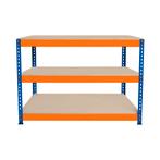 Werkbank met 3 Planken S-Rax - 120 cm x 60 cm x 90 cm, Verzenden