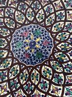 Plat polychrome Ghotar de Fès - Céramique - Maroc -, Antiquités & Art