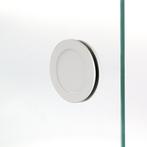 Schuifdeur komgreep zelfklevend (set van 2 stuks) - Wit, Tuin en Terras, Verzenden, Nieuw