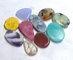 Lot de jolis cabochons 100% naturels Cabochon- 36.57 g -