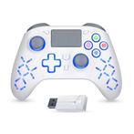 RGB Gaming Controller voor PS5 / PS4 / PC - Draadloze, Games en Spelcomputers, Verzenden, Nieuw